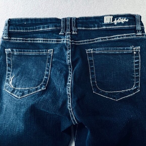 Kut From The Kloth DIana Skinny Jeans Size 8 Dark Wash - Picture 11 of 14